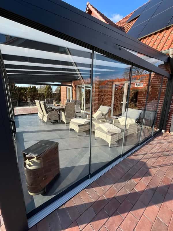 Glasschiebewände in Löningen