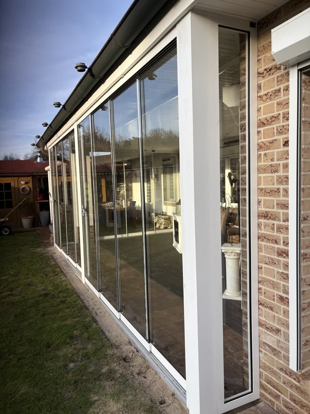 Glasschiebewände in Wesuwe